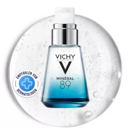 Vichy Ásványi 89 Hyaluron Booster az arcra, 30 ml