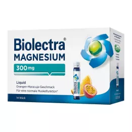 BIOLECTRA Magnézium 300 mg Folyadék, 14 db