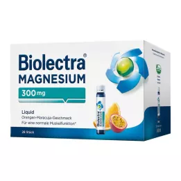 BIOLECTRA Magnézium 300 mg Folyékony, 28 db