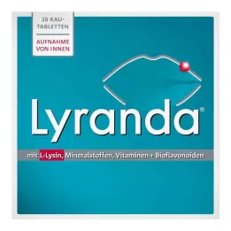 LYRANDA Rágótabletta, 28 db