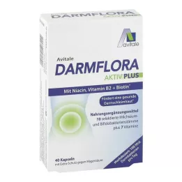 DARMFLORA Aktiv Plus 100 milliárd baktérium + 7 vitamin, 40 db