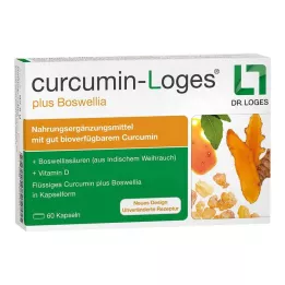 CURCUMIN-LOGES plusz Boswellia kapszula, 60 db