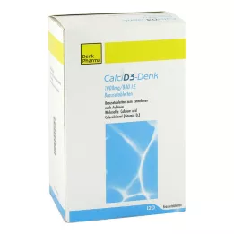 CALCI D3-Denk 1.000 mg/880 I.E. pezsgőtabletta, 120 db