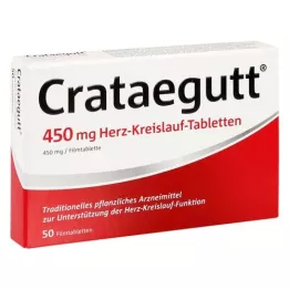 CRATAEGUTT 450 mg kardiovaszkuláris tabletta, 50 db