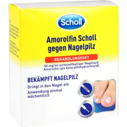 AMOROLFIN Scholl A körömgomba -kezelő készlet ellen 2,5 ml