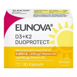EUNOVA DuoProtect D3+K2 4000 NE/80 μg kapszula, 30 db