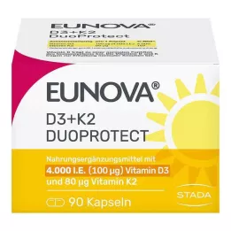 EUNOVA DuoProtect D3+K2 4000 NE/80 μg kapszula, 90 db