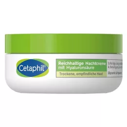 CETAPHIL gazdag éjszakai krém hialuronsavval, 48 g