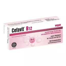 CEFAVIT B12 rágótabletta, 100 db
