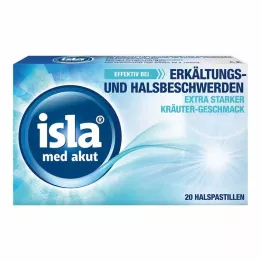 ISLA MED akut pasztilla, 20 db