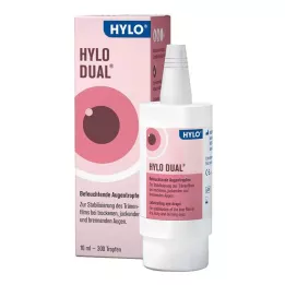 HYLO DUAL Szemcsepp, 10 ml