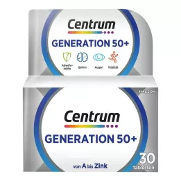 CENTRUM 50+ generációs tabletta, 30 db