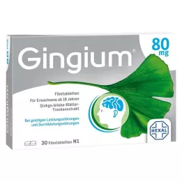 GINGIUM 80 mg-os filmtabletta, 30 db