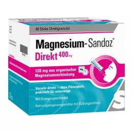 MAGNESIUM SANDOZ Direkt 400 mg Botok, 48 db