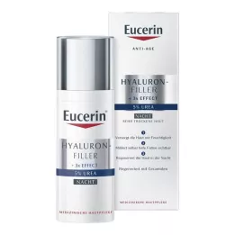 EUCERIN Anti-Age Hyaluron-Filler UREA Éjszakai krém, 50 ml