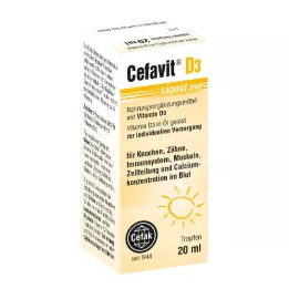 CEFAVIT D3 Folyékony pur cseppek szájon át történő használatra, 20 ml