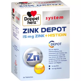 Doppelherz Cink Depot rendszer tabletta, 60 db