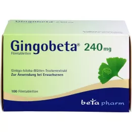 GINGOBETA 240 mg film -bevonatú tabletta, 100 db