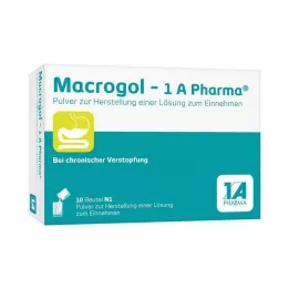 MACROGOL-1A Pharma Plv.z.Her.e.Lsg.z.Einnehmen, 10 db