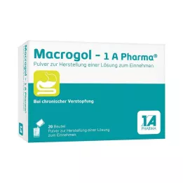 MACROGOL-1A Pharma Plv.z.Her.e.Lsg.z.Einnehmen, 20 db