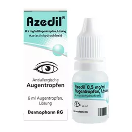 AZEDIL 0,5 mg/ml oldatos szemcsepp, 6 ml