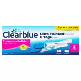 CLEARBLUE Terhességi teszt korai felismerés, 2 db