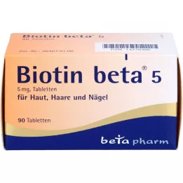 BIOTIN BETA 5 tabletta, 90 db