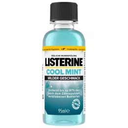 Listerine Szájvíz hűvös menta enyhe, 95 ml