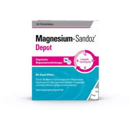 Magnézium Sandoz Depot film tabletta, 24 db
