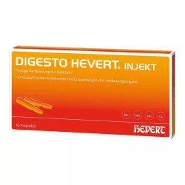DIGESTO Hevert injekciós ampullák, 10X2 ml