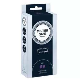 MISTER 69-es méretű óvszer, 10 db