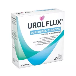 UROL FLUX Öblítőterápia 400,5 mg pezsgőtabletta, 20 db