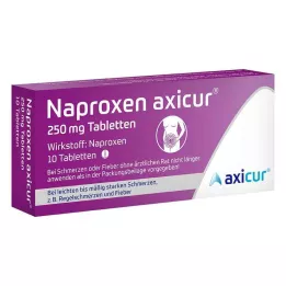 NAPROXEN axicur 250 mg tabletta, 10 db