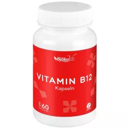 B12-vitamin vegán kapszula 1000 μg metil-kobalamin, 60 db