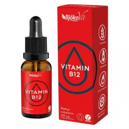 B12-vitamin vegán csepp metil-kobalamint, 30 ml