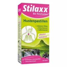 STILAXX Köhögés elleni cukorkák Izlandi moha, 28 db