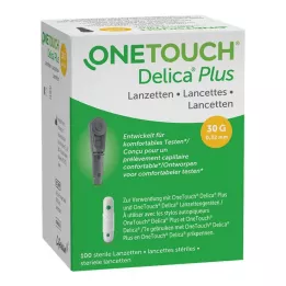 ONE TOUCH Delica Plus tűlándzsa, 100 db