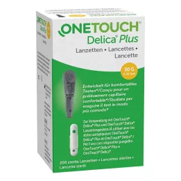 ONE TOUCH Delica Plus tűlándzsa, 200 db