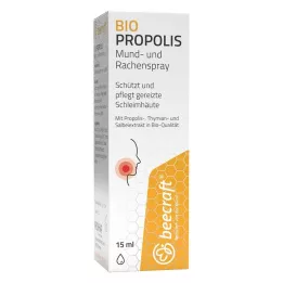 BEECRAFT Propolisz száj- és torokspray, 15 ml