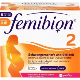 Femibion 2 Terhesség + szoptatás jód nélkül, 2x60 db