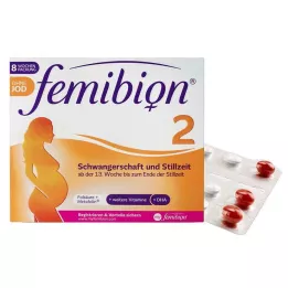 FEMIBION 2 Terhesség+szoptatás jód nélkül Kpg., 2X60 St