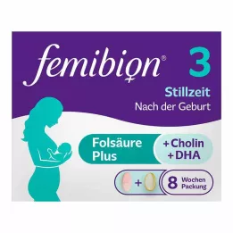 FEMIBION 3 db szoptatási kombinált csomag, 2X56 db