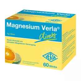 MAGNESIUM VERLA közvetlen granulátum citrus, 60 db