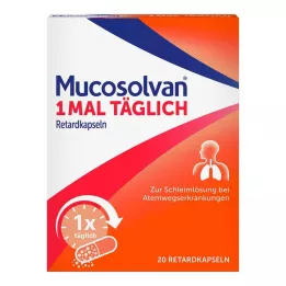 MUCOSOLVAN Napi 1 elnyújtott hatóanyag-leadású kapszula, 20 db