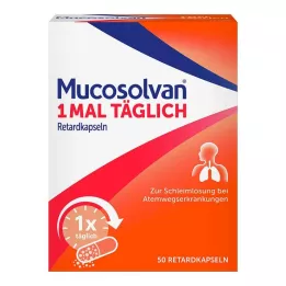 MUCOSOLVAN Napi 1 elnyújtott hatóanyag-leadású kapszula, 50 db