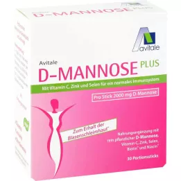 D-Mannose Plus 2000 mg botok, 30x2,47 g