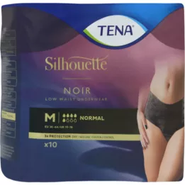 TENA SILHOUETTE Normal M Noir, 10 db
