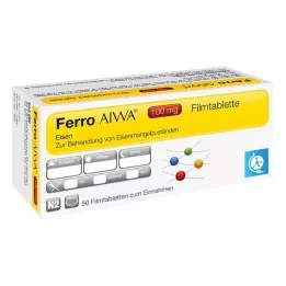 FERRO AIWA 100 mg-os filmtabletta, 50 db