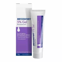 BENZAKNEN 5%-os gél, 15 ml