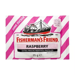 FISHERMANS FRIEND Málnás cukormentes pasztilla, 25 g